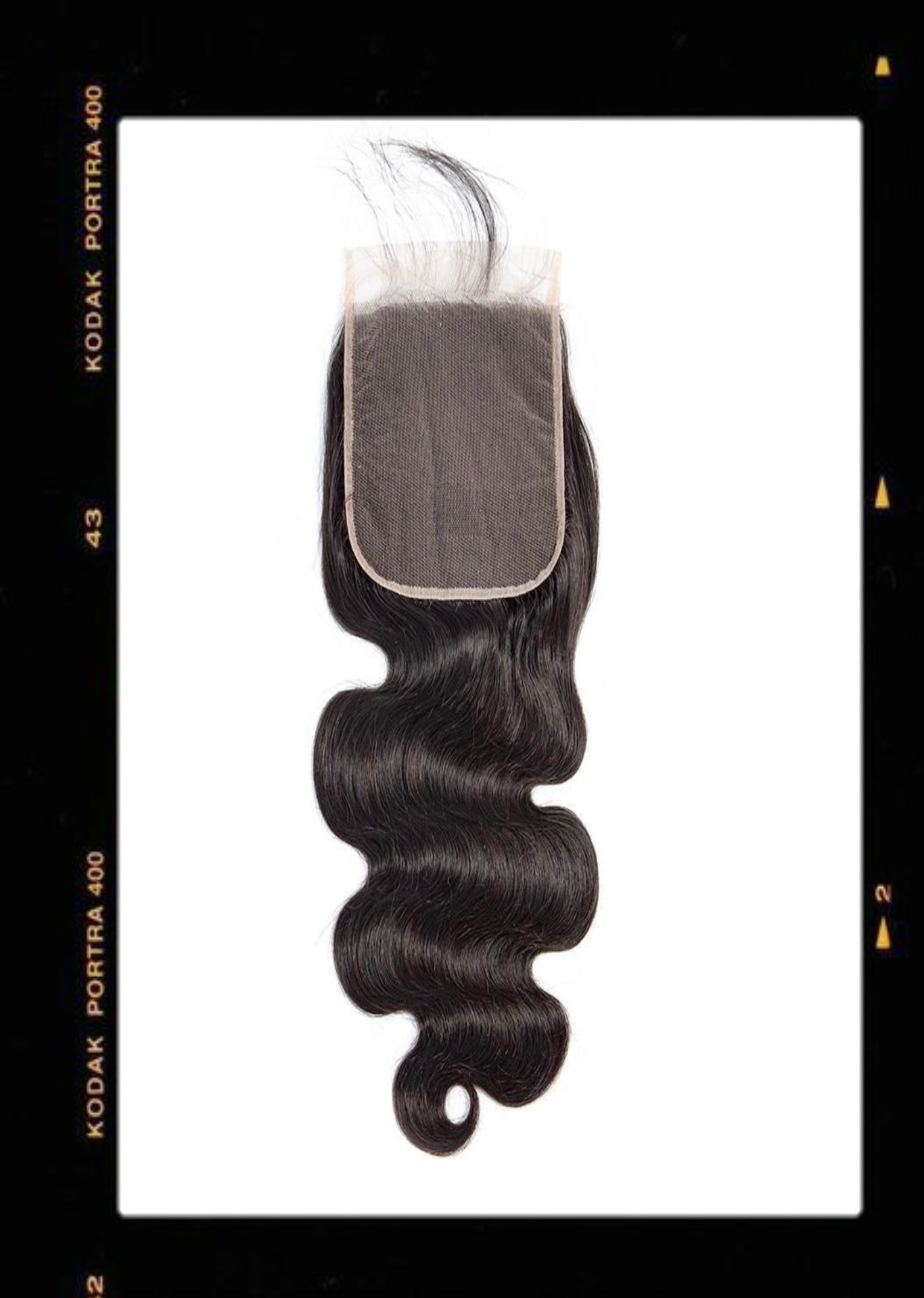 Virgin hair closure